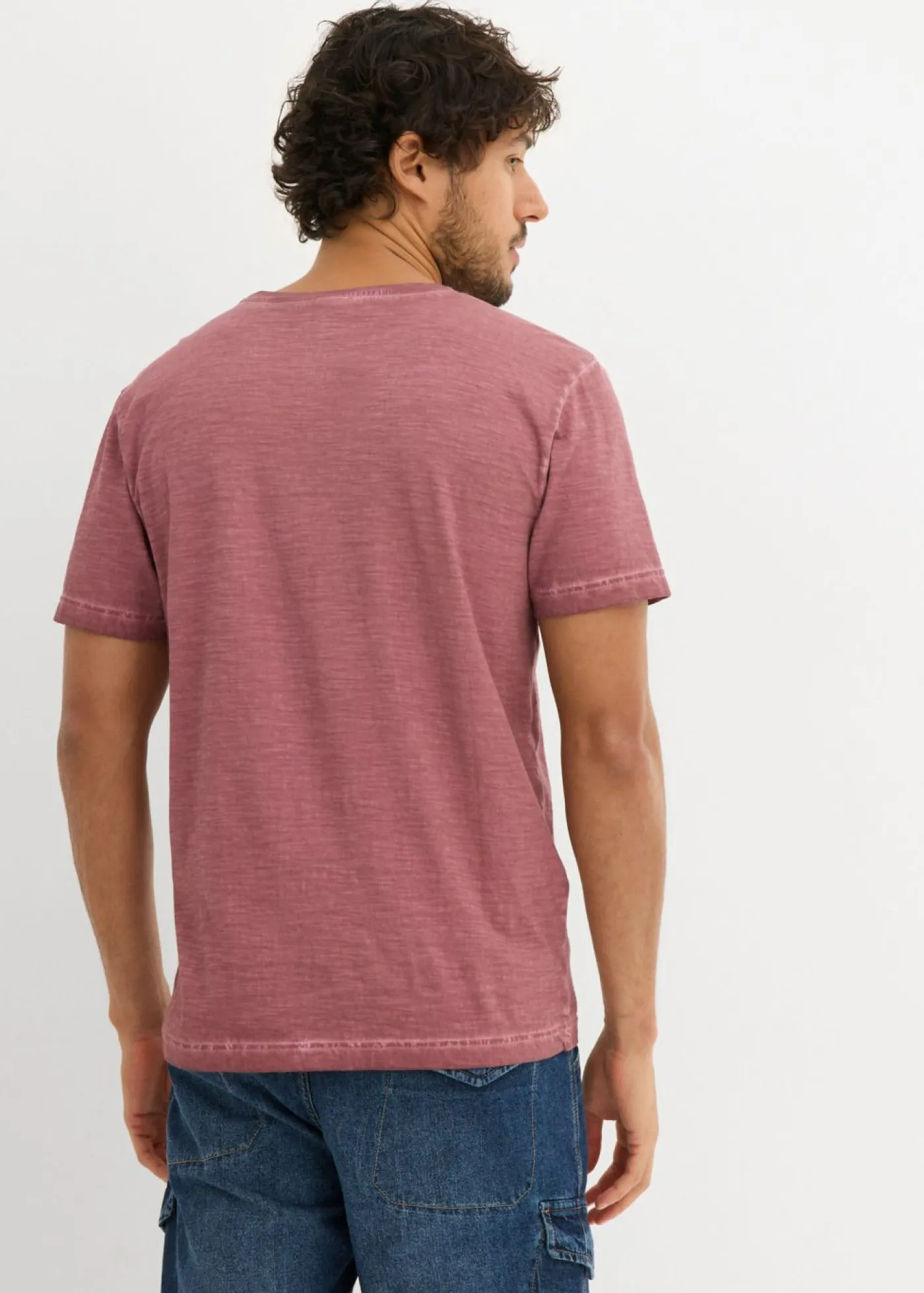 Hombre bonprix bonprix Camiseta con aspecto lavado
