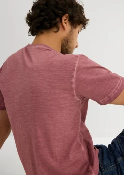 Hombre bonprix bonprix Camiseta con aspecto lavado
