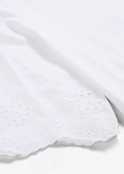 Mujer bonprix bonprix Camiseta con bordado calado