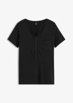 Mujer bonprix bonprix Camiseta con botones