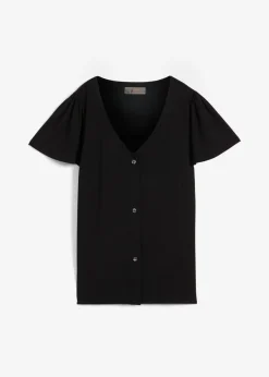 Mujer bonprix bonprix Camiseta con botones