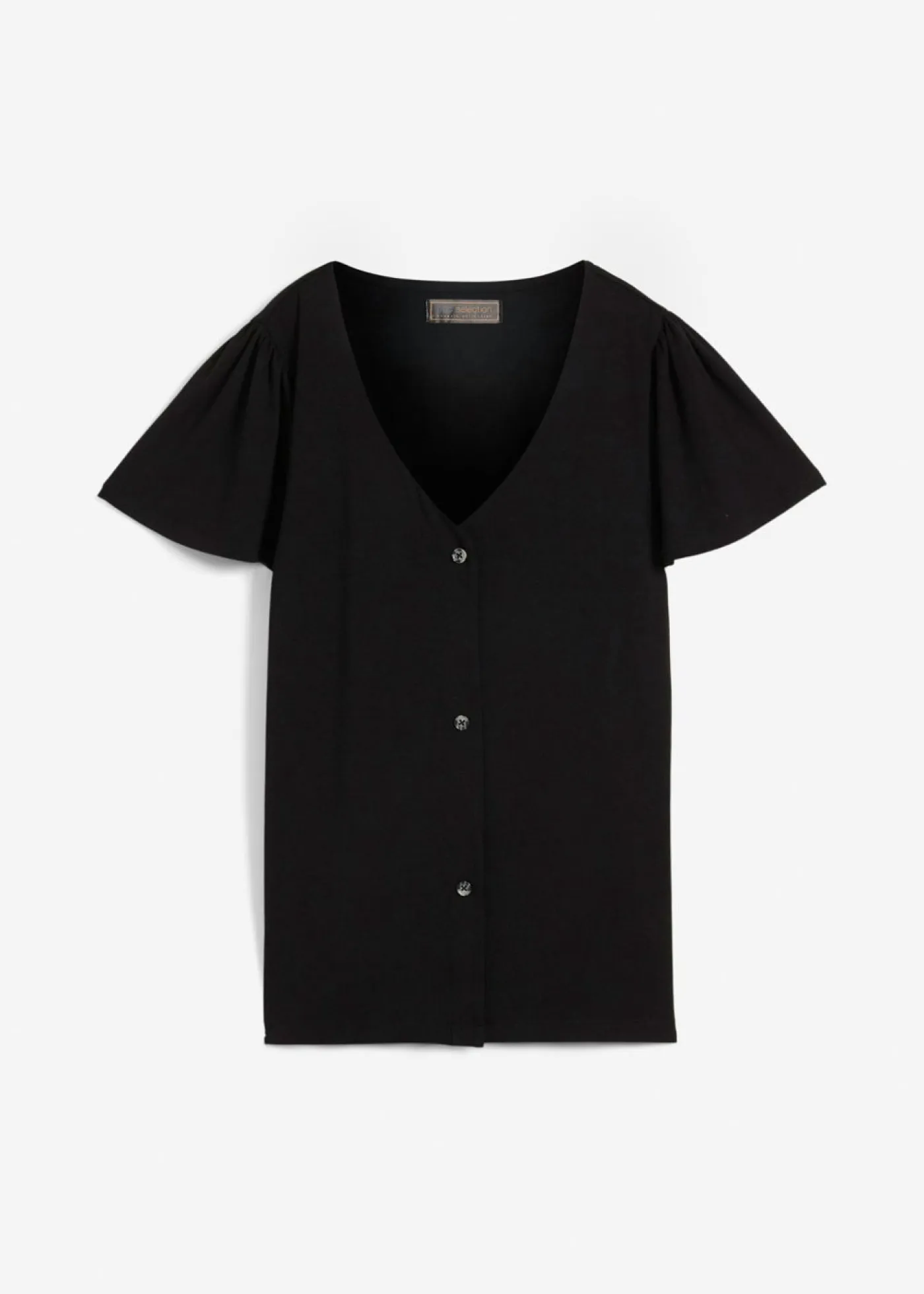 Mujer bonprix bonprix Camiseta con botones