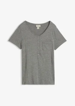 Mujer bonprix bonprix Camiseta con botones