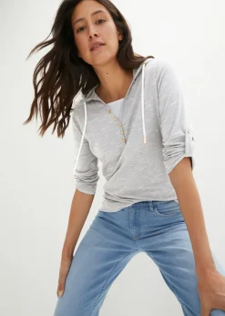 Mujer bonprix bonprix Camiseta con capucha