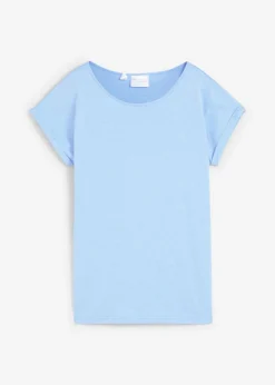 Mujer bonprix bonprix Camiseta con contenido de seda