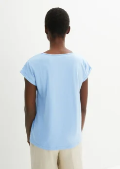 Mujer bonprix bonprix Camiseta con contenido de seda