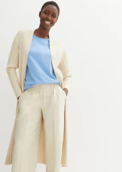 Mujer bonprix bonprix Camiseta con contenido de seda