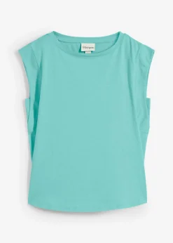 Mujer bonprix bonprix Camiseta con contenido de seda