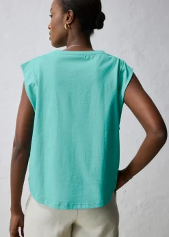 Mujer bonprix bonprix Camiseta con contenido de seda