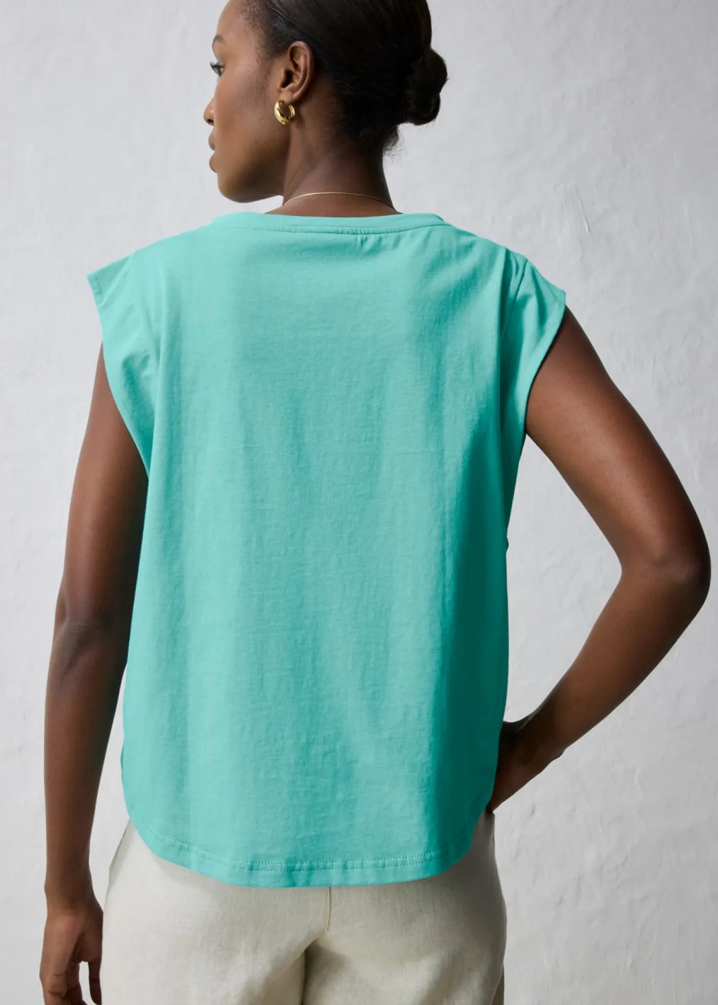 Mujer bonprix bonprix Camiseta con contenido de seda