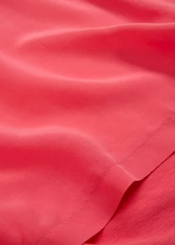 bonprix bonprix Premium|Camisetas>Camiseta con contenido de seda e inserto de tejido rosa paraíso