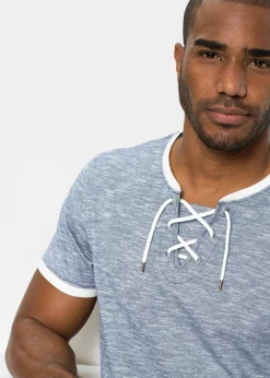Hombre bonprix bonprix Camiseta con cordones