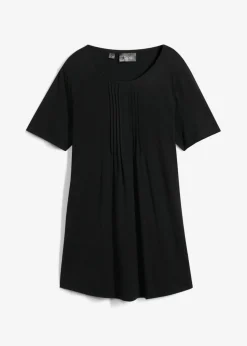 Mujer bonprix bonprix Camiseta con corte en A y manga corta