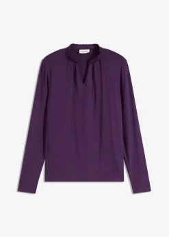 Mujer bonprix bonprix Camiseta con cuello alto