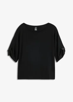 Mujer bonprix bonprix Camiseta con cuello barco