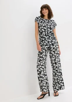 Mujer bonprix bonprix Camiseta con detalle de nudo