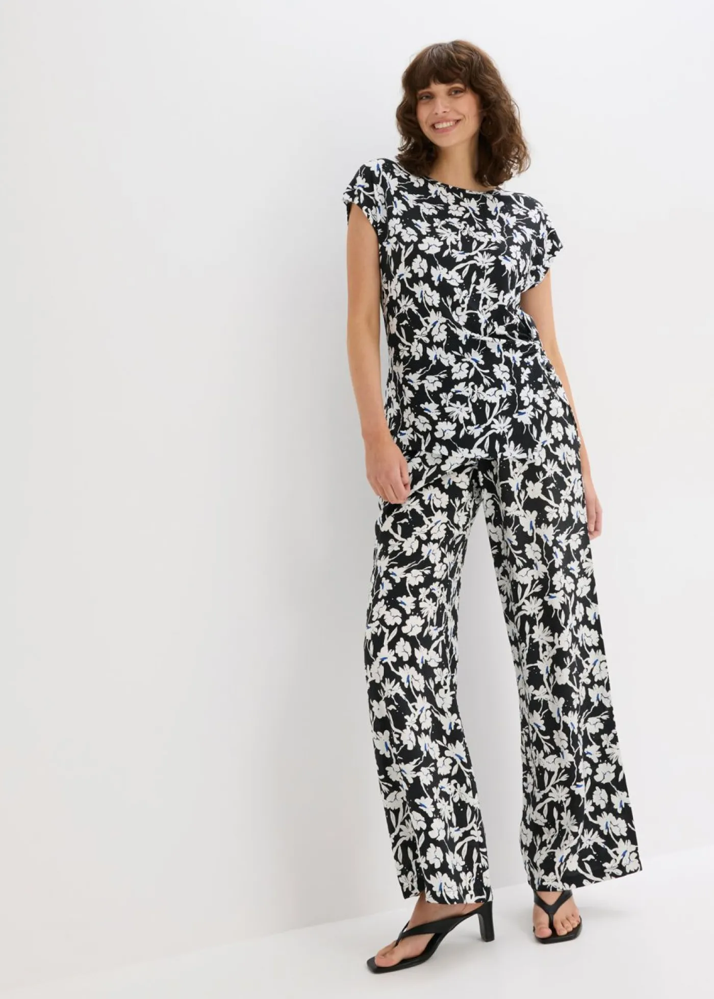 Mujer bonprix bonprix Camiseta con detalle de nudo