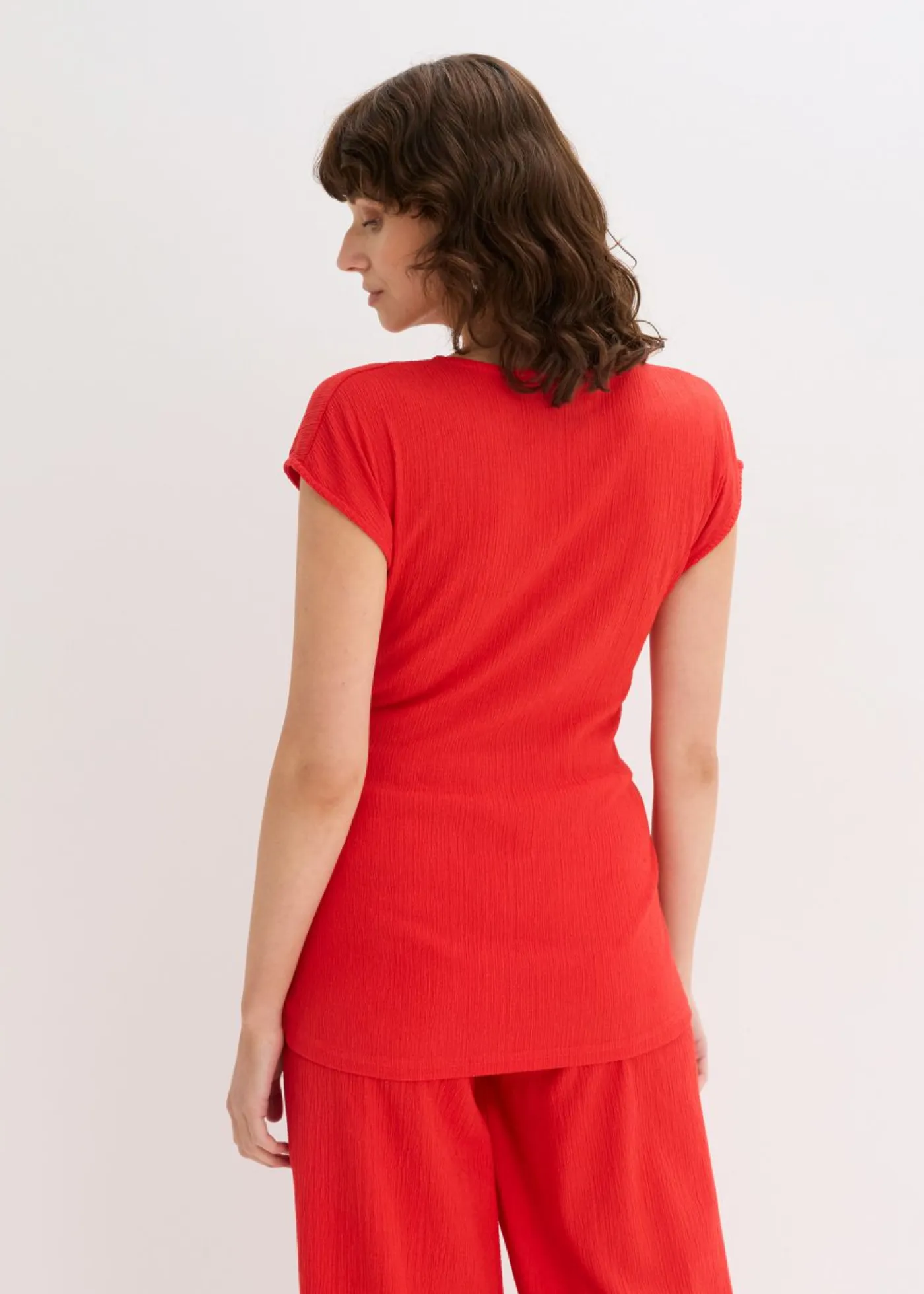 Mujer bonprix bonprix Camiseta con efecto cruzado