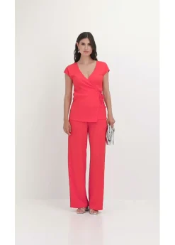 Mujer bonprix bonprix Camiseta con efecto cruzado