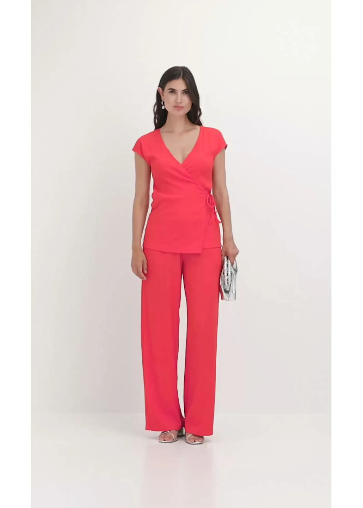 Mujer bonprix bonprix Camiseta con efecto cruzado