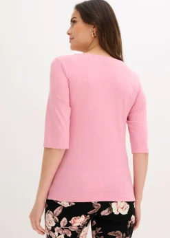 Mujer bonprix bonprix Camiseta con encaje