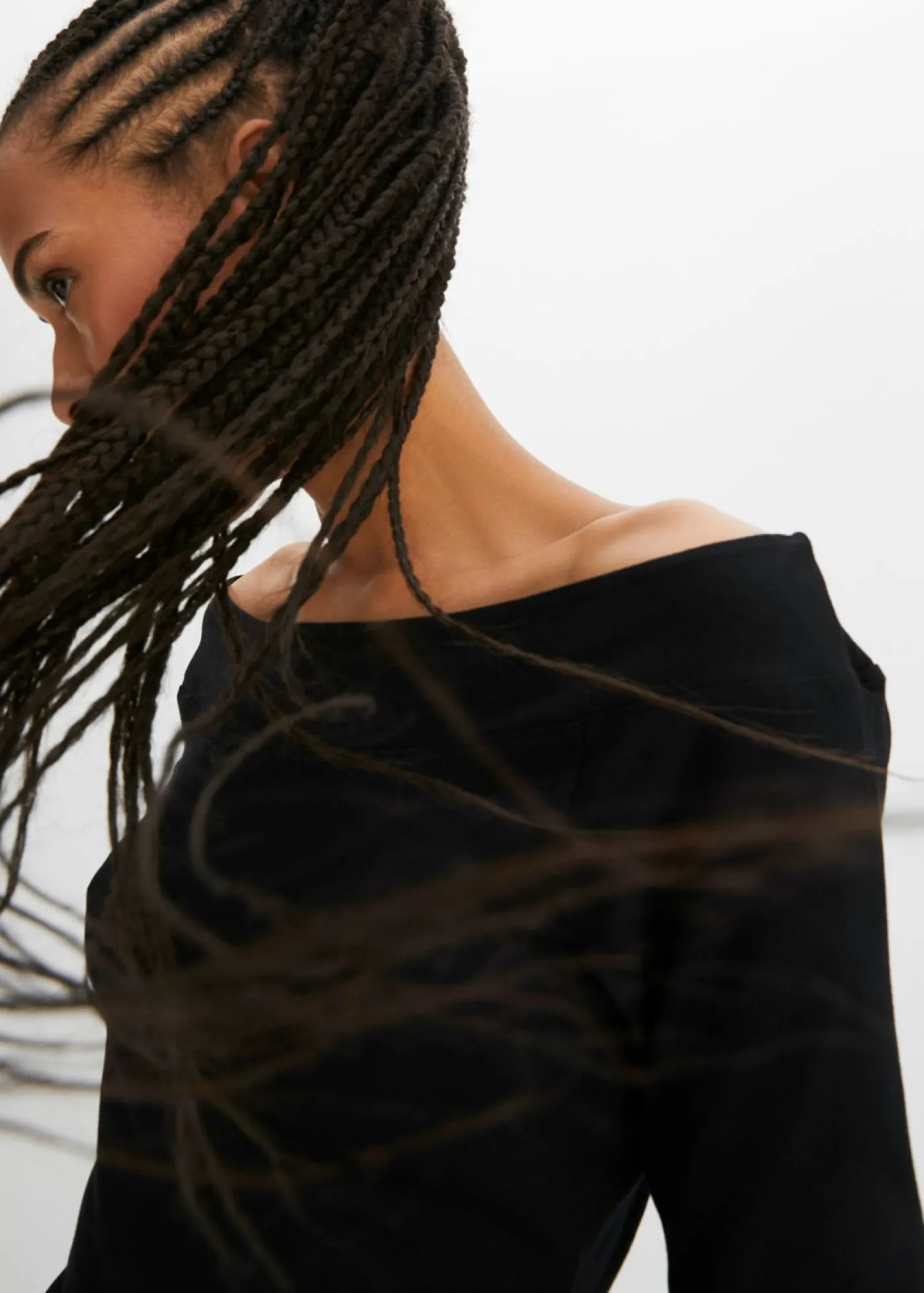 Mujer bonprix bonprix Camiseta con escote bañera en mezcla de viscosa