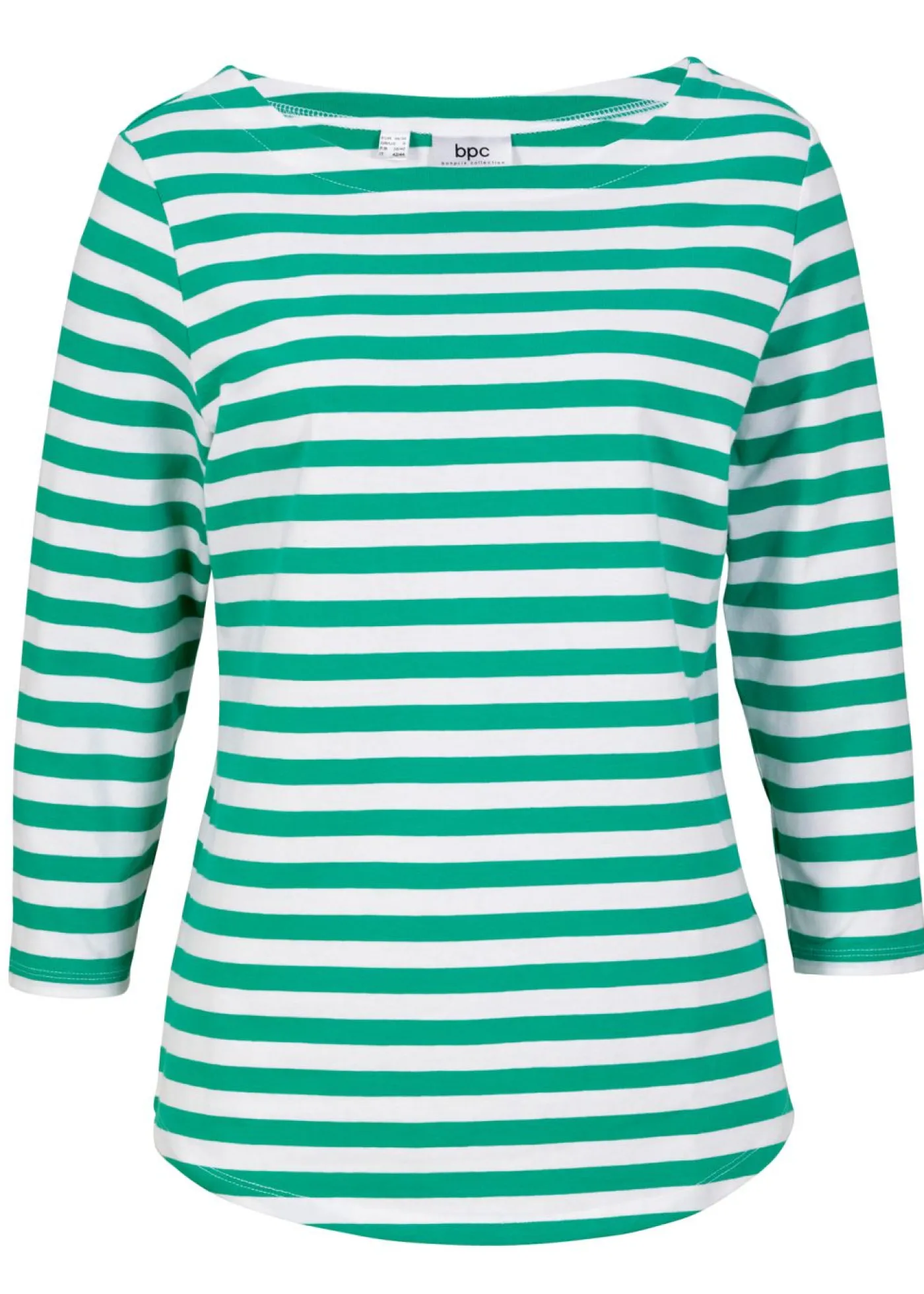 Mujer bonprix bonprix Camiseta con escote barco