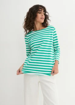 Mujer bonprix bonprix Camiseta con escote barco