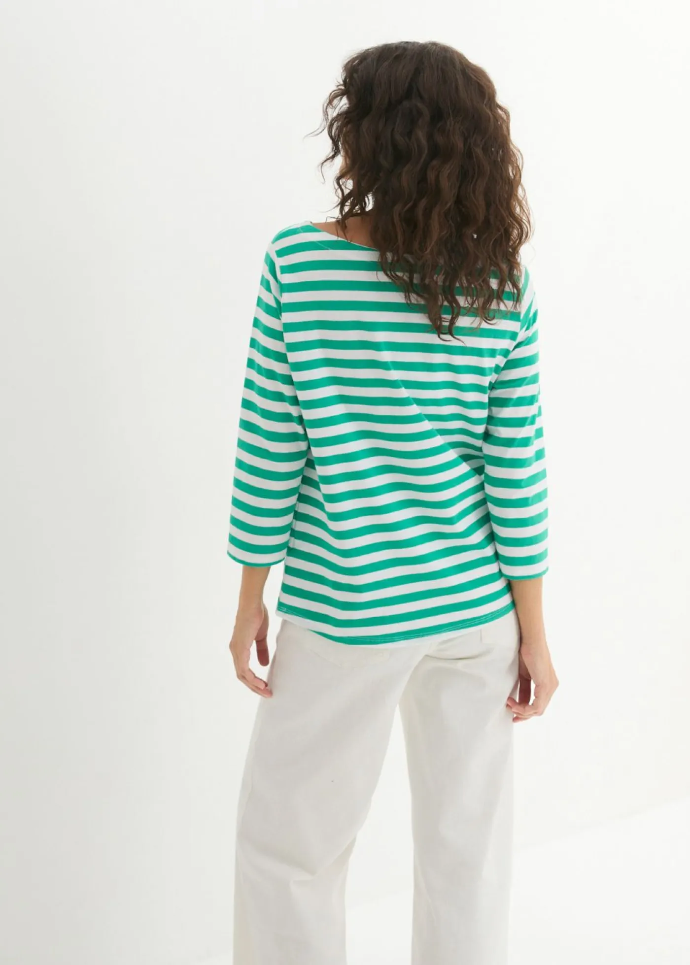 Mujer bonprix bonprix Camiseta con escote barco