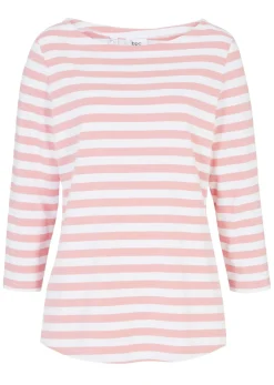 Mujer bonprix bonprix Camiseta con escote barco