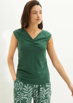 Mujer bonprix bonprix Camiseta con escote en V