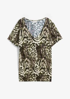 Mujer bonprix bonprix Camiseta con goma elástica