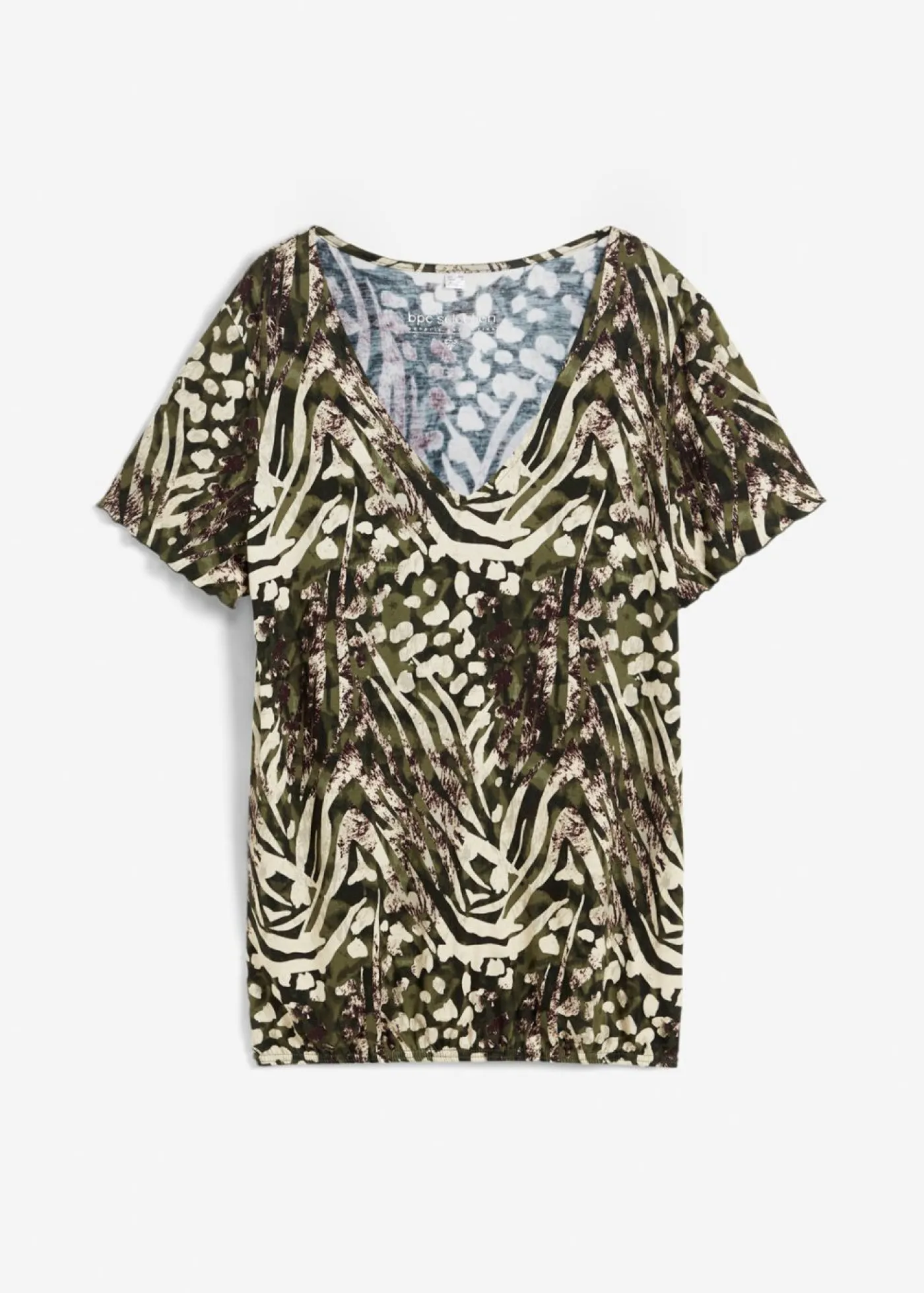 Mujer bonprix bonprix Camiseta con goma elástica