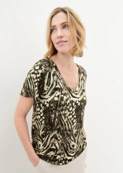 Mujer bonprix bonprix Camiseta con goma elástica