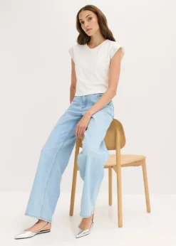 Mujer bonprix bonprix Camiseta con hombreras