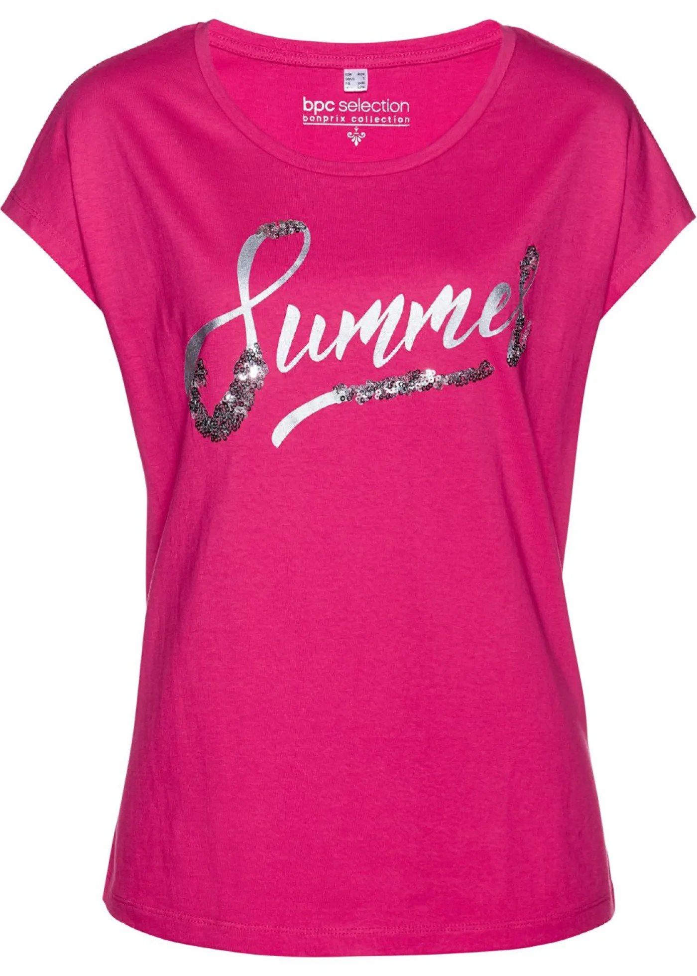 Mujer bonprix bonprix Camiseta con lentejuelas