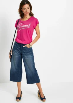 Mujer bonprix bonprix Camiseta con lentejuelas