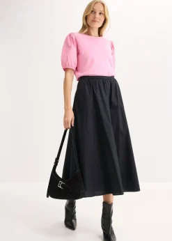 Mujer bonprix bonprix Camiseta con mangas abullonadas