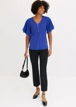 Mujer bonprix bonprix Camiseta con mangas de gasa