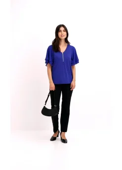 Mujer bonprix bonprix Camiseta con mangas de gasa