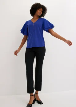 Mujer bonprix bonprix Camiseta con mangas de gasa