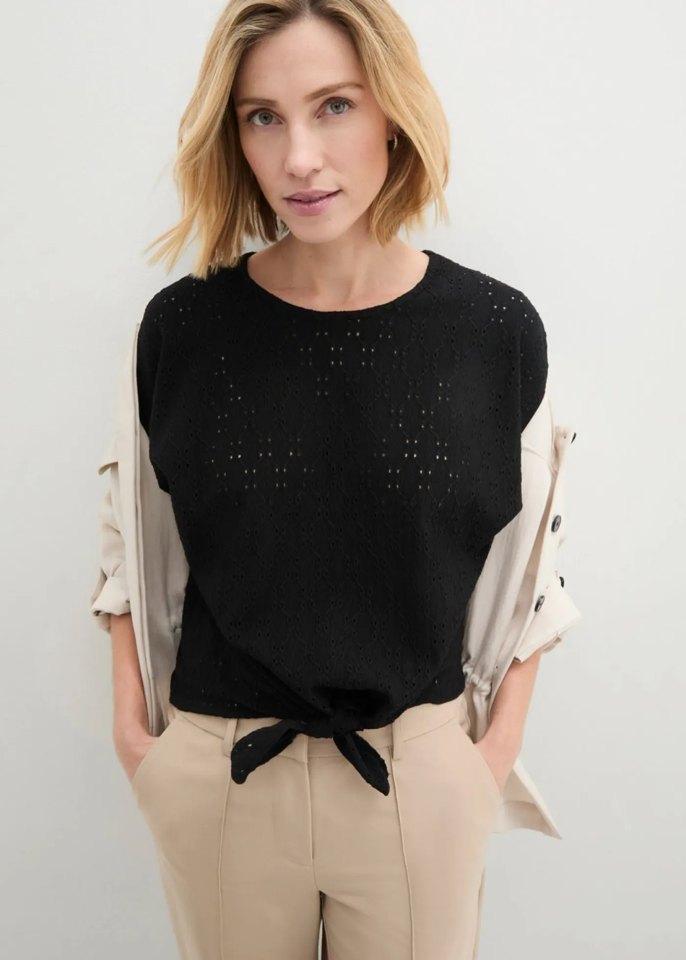 Mujer bonprix bonprix Camiseta con mangas de murciélago