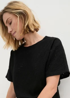 Mujer bonprix bonprix Camiseta con mangas de murciélago