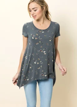 Mujer bonprix bonprix Camiseta con mariposas