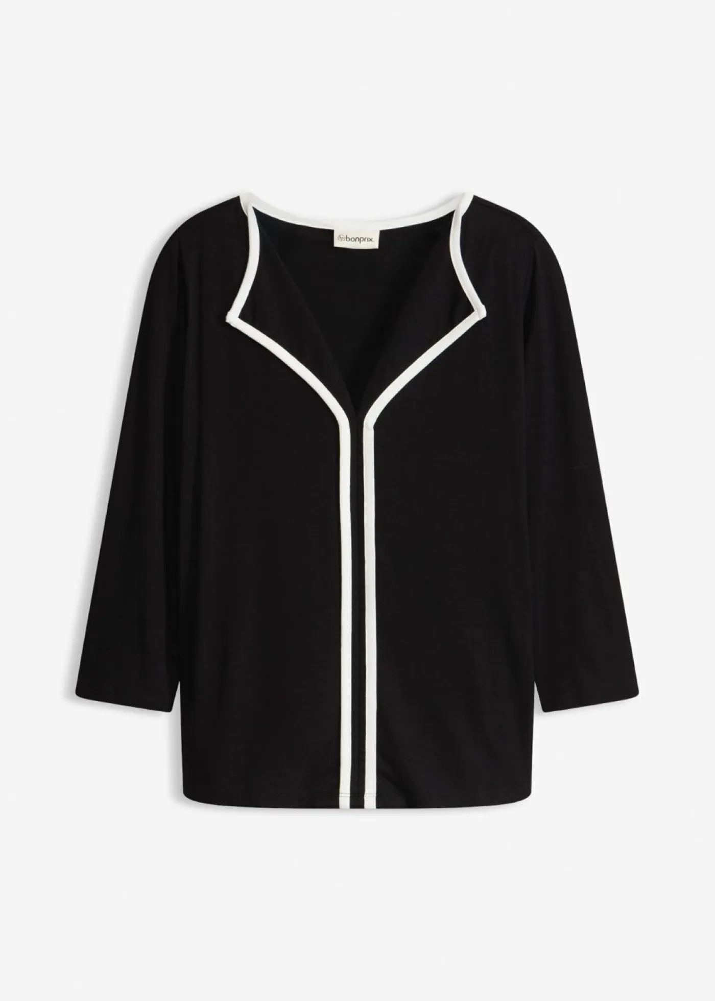 Mujer bonprix bonprix Camiseta con panel en contraste