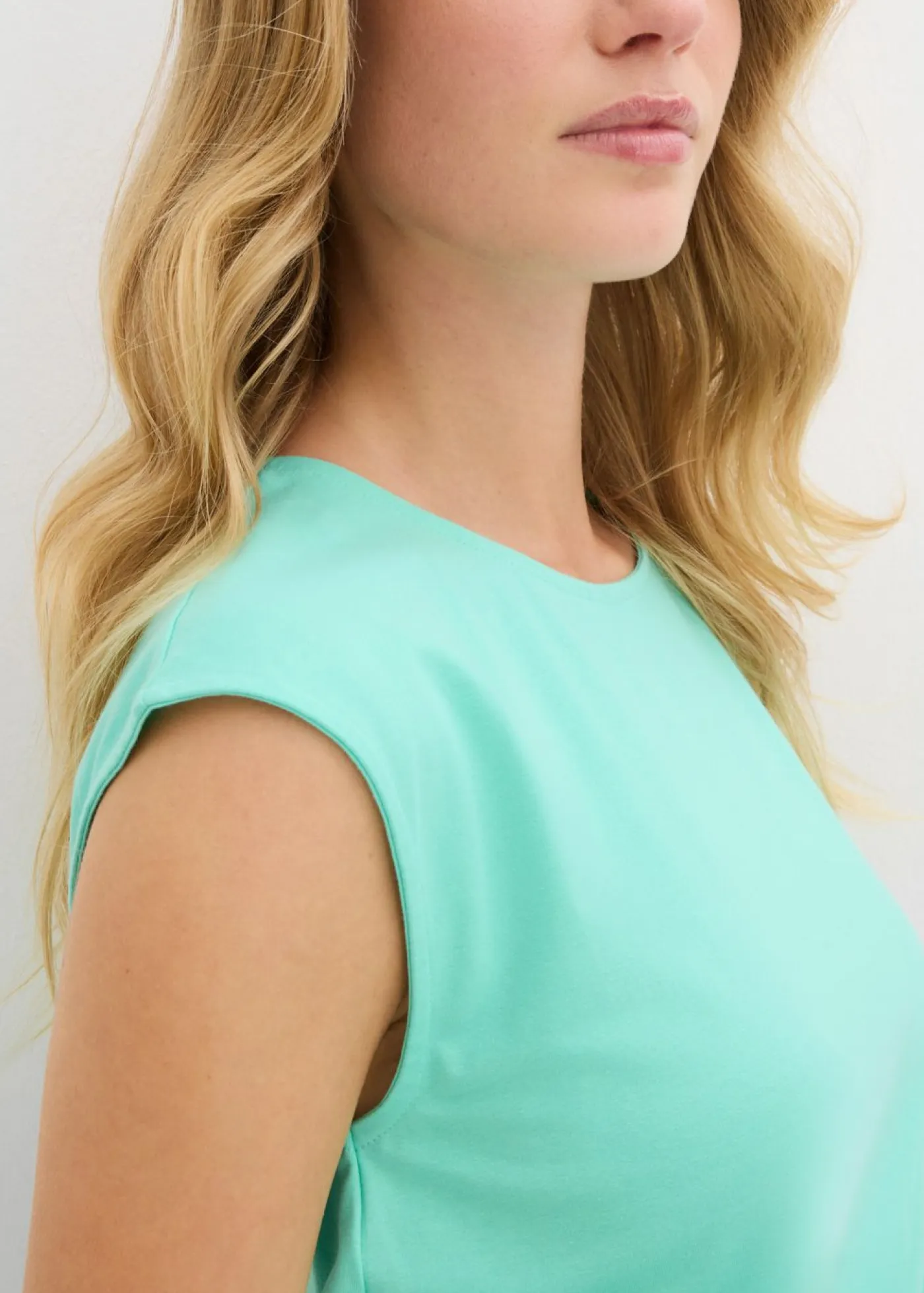 Mujer bonprix bonprix Camiseta con puños elásticos