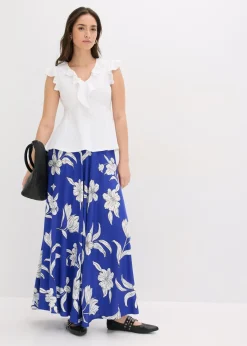 Mujer bonprix bonprix Camiseta con volantes