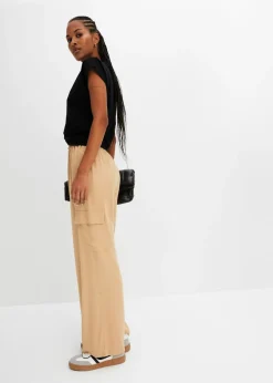 Mujer bonprix bonprix Camiseta corta de algodón orgánico puro