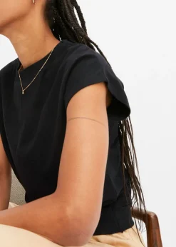 Mujer bonprix bonprix Camiseta corta de algodón orgánico puro