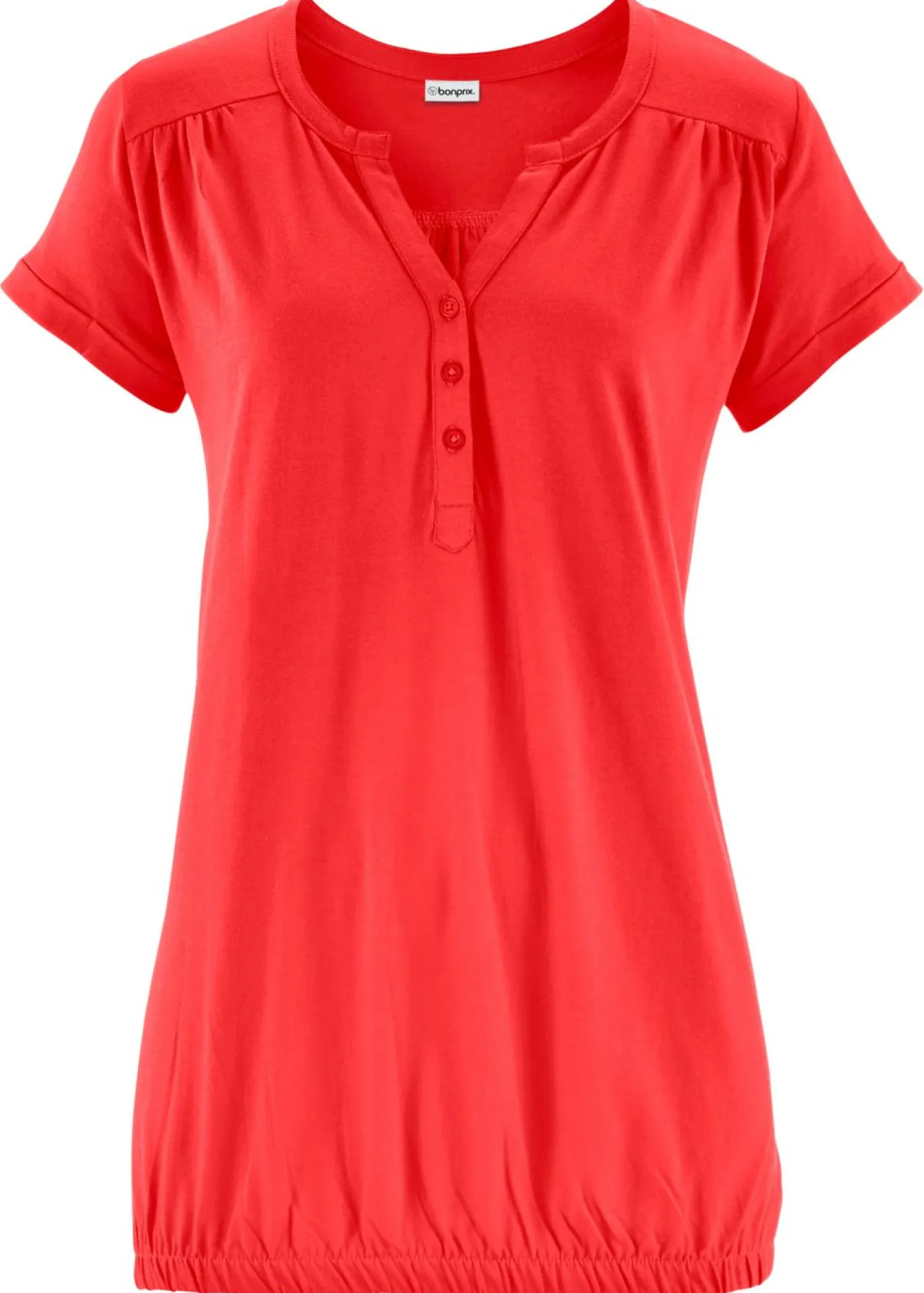 Mujer bonprix bonprix Camiseta de algodón con manga corta